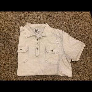 Buckle Brand Mens Short Sleeve Casual Polo